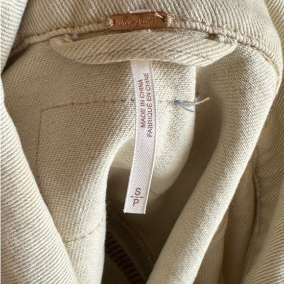 Free People‎ Embroidered Denim Jacket - Picture 7 of 8